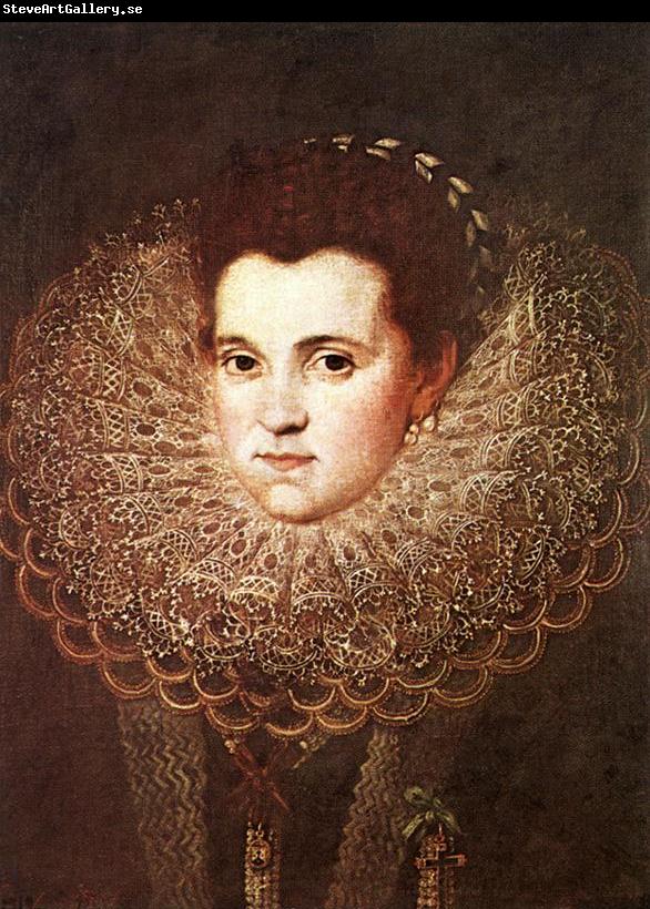 PANTOJA DE LA CRUZ, Juan Portrait of a Woman dh